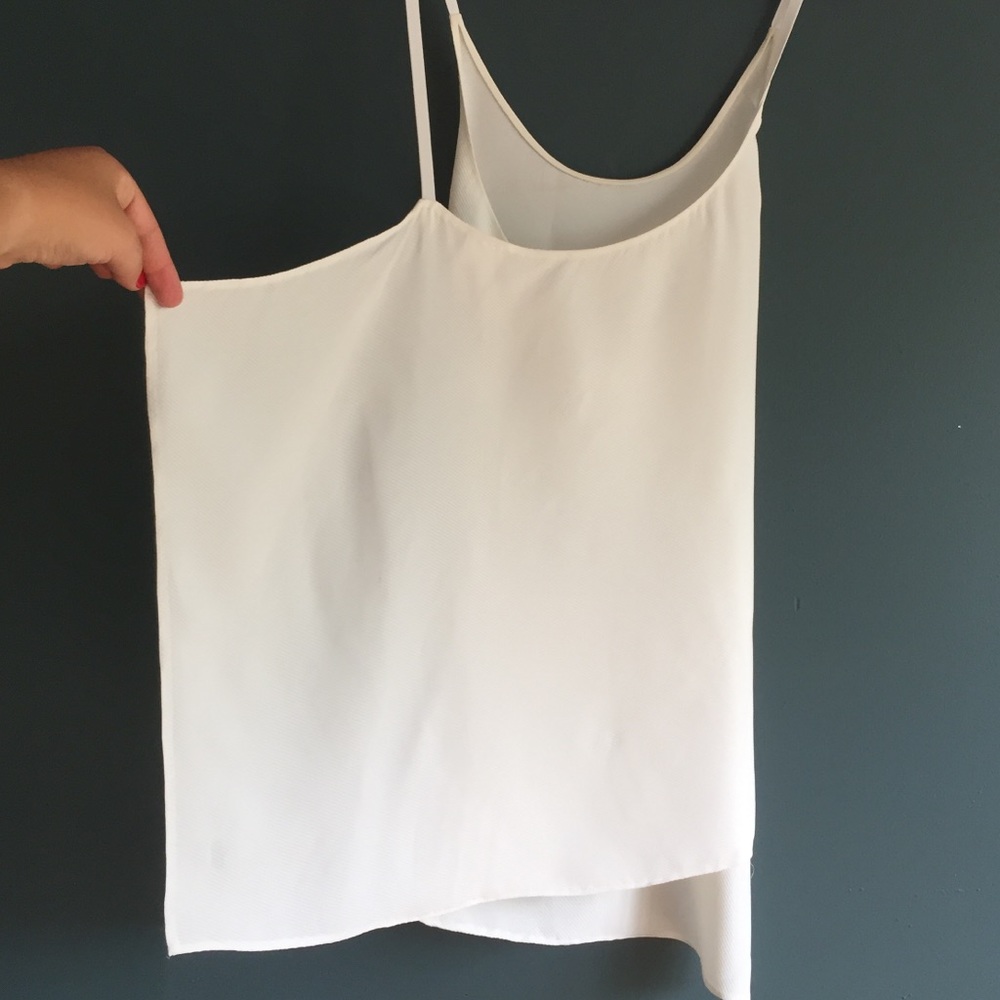 NWT Helmut Lang Tie-back faille top - Picture 6 of 7